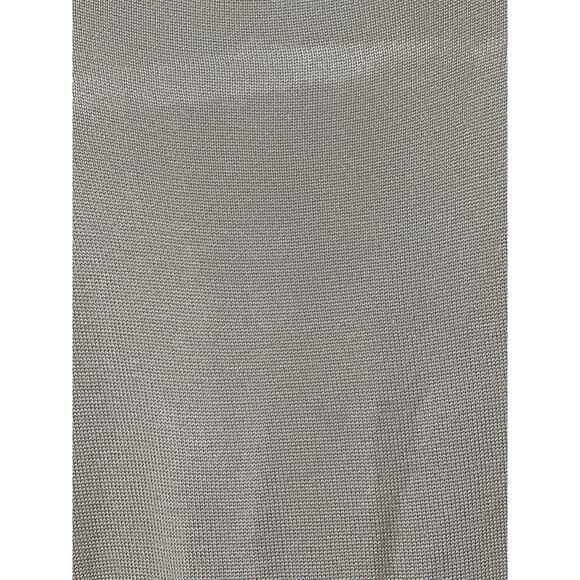 NEWYORK&CO Y2K Streetwear Fall Office Cocktail Faux 2pc Silk Shirt w Cardigan XS - Picture 7 of 16